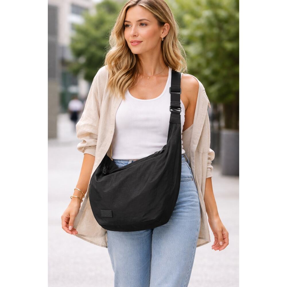 Beis Everyday Black Crossbody Sling Bag - Unbranded